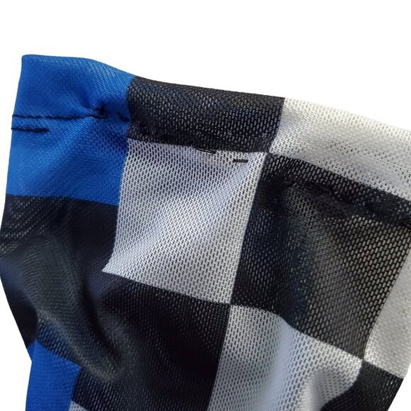 SHEIN Mesh Y2K Love Smiley face Psychedelic Mock Neck Colorblock Graphic Top S - Picture 11 of 11